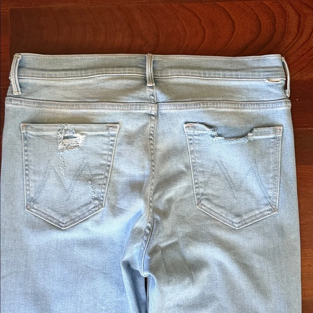 MOTHER The Weekender Fray in Not So Chill Pill - Picture 3 of 10